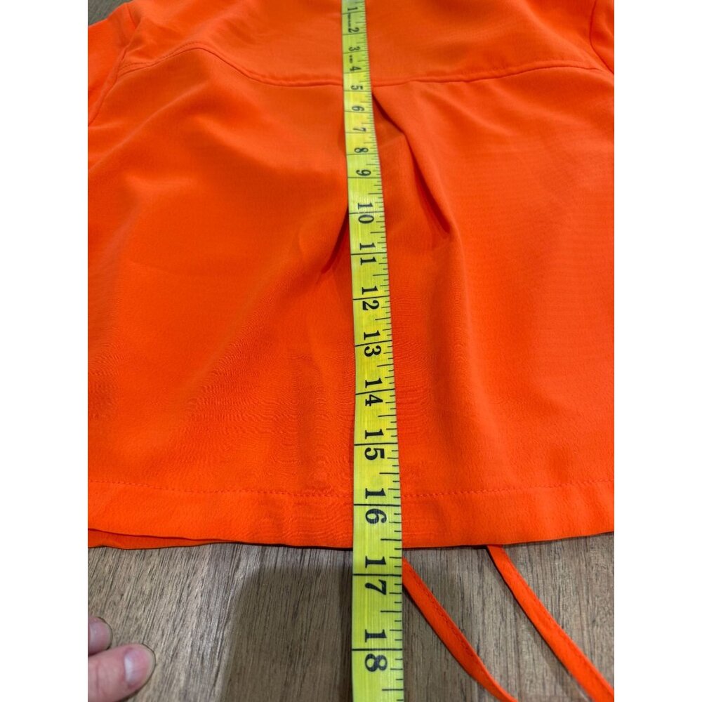 Lulus Drawstring Waist Cropped Button-Up, size me… - image 11